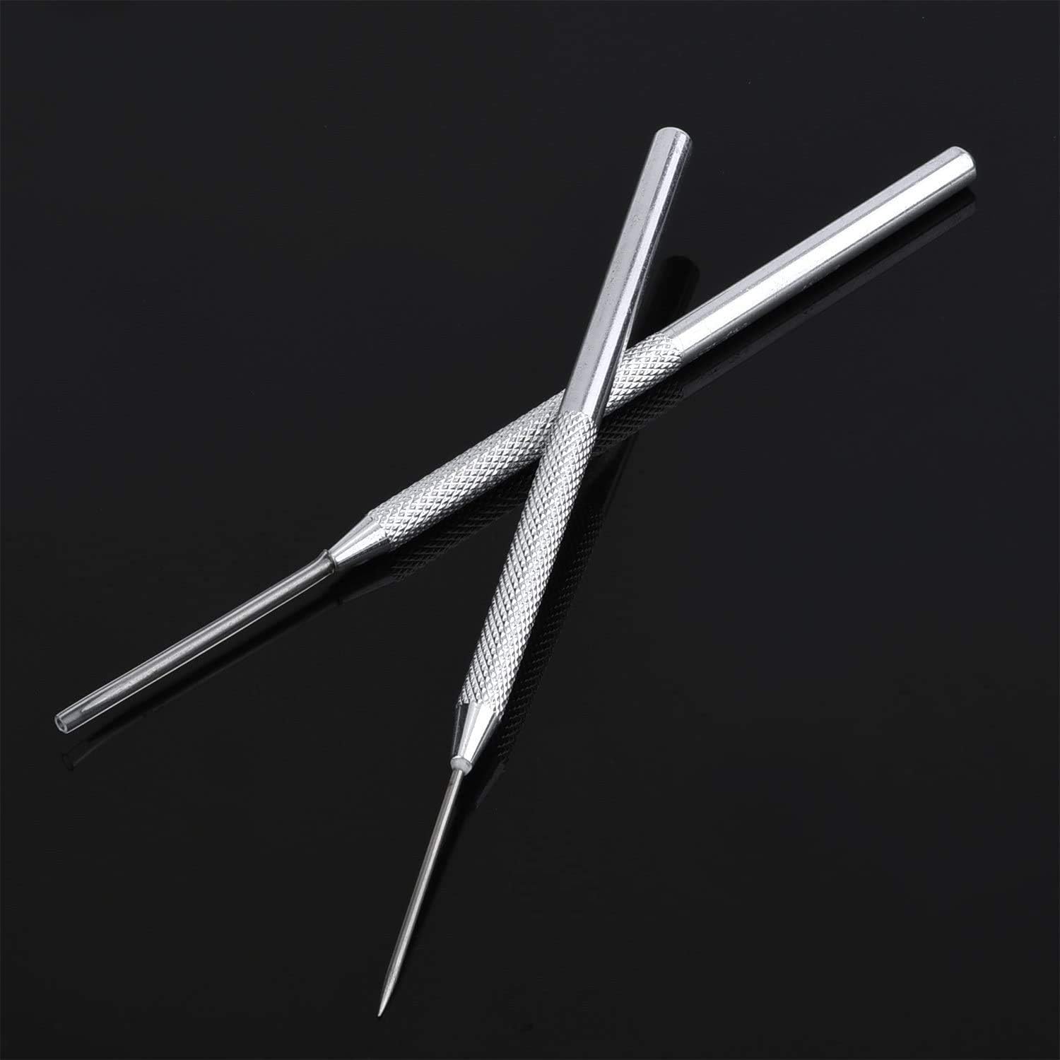 4 Pieces Clay Needle Tools Ceramic Detail Tools - Pottery Sculpture Needle Detail Tool - Clay Modeling Sculpture Playdough Pro Needle Texture Tools for Carving/Scraping, Modeling & Other