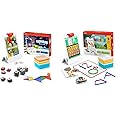 Osmo - Genius Starter Kit & Little Genius Starter Kit + Early Math Adventure for iPad - Ages 3-10 - Math, Spelling, Creativity & More (iPad Base Included) 11 Educational Learning Games