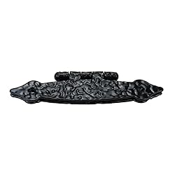 LC LICTOP H Type Black Metal Hinges Uneven Surface