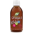 Nature's Way NutraSea Kids Omega-3 and Vitamin D Supplement – Bubblegum Flavour Fish Oil with EPA, DHA and GLA – Support Brai