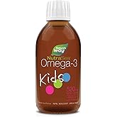 Nature's Way NutraSea Kids Omega-3 and Vitamin D Supplement – Bubblegum Flavour Fish Oil with EPA, DHA and GLA – Support Brai