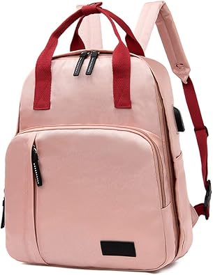 Amazon レディース リュック 通学用 リュックサック学生バッグ かばん 女性 かわいい 軽量 防水 通勤 旅行 おしゃれ オックスフォード バックパック ピンク Sxfa レディース