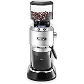 Delonghi Stainless Steel Dedica Coffee Grinder KG521M