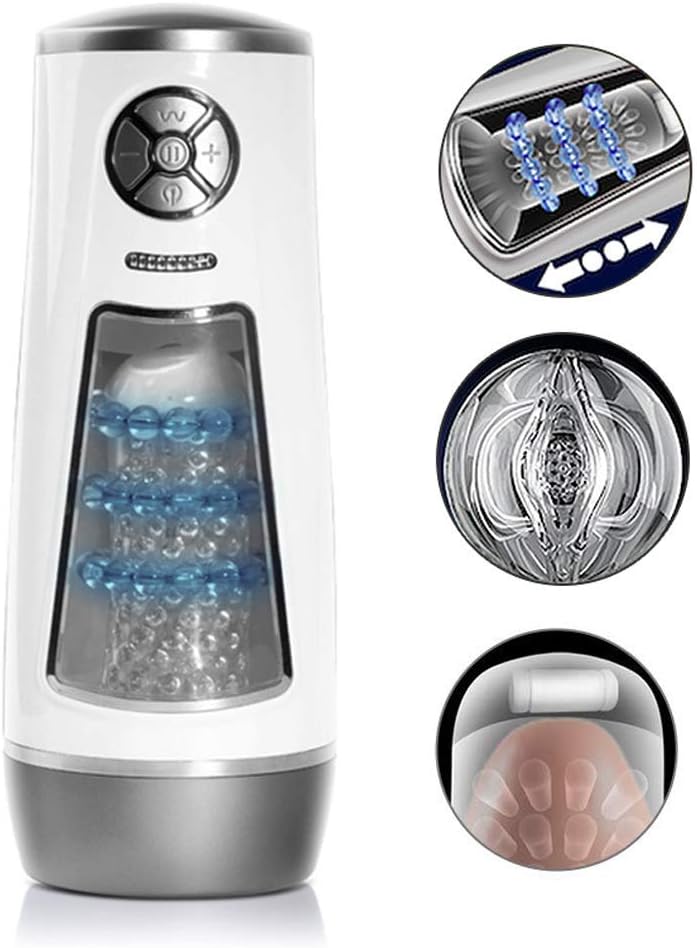 Male Adult Training m-achine with Soft Silicone Design, Male Masturbation Equip-Ment is prolonged and Durable, and Male Toy Couples are More Kind