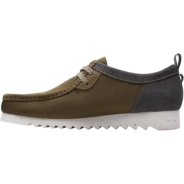 Amazon.com | Clarks Men's Wallabee 2 Future Ecru Combi Suede 9.5