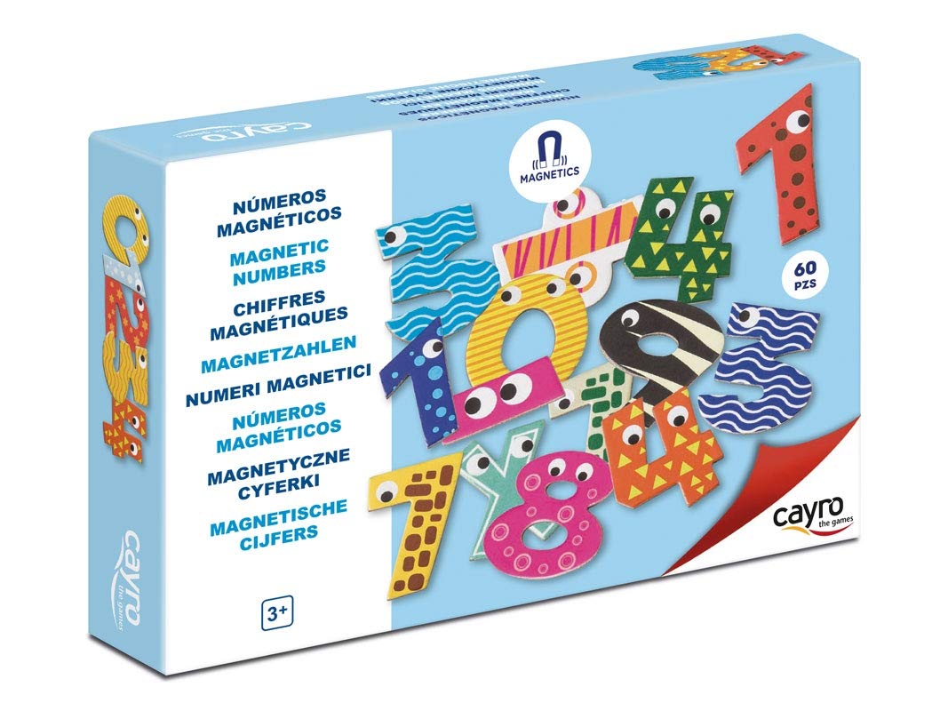 Cayro Magnetic Numbers Set (60-Piece)