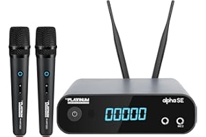THE PLATINUM KARAOKE BRING MUSIC TO YOUR LIFE The Platinum Karaoke Machine Alpha se,Smart Karaoke Machine for Adults,HDMI HDTV Connection,2 UHF Wireless Mics,Support 4K UHD Movies Features Over 23k Songs 7k Filipino Tagalog 4k Hind 12k English