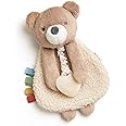 Itzy Ritzy - Itzy Lovey Including Teether - Baby Lovey with Teether, Textured Ribbons & Dangle Arms - Features Crinkle Sound,
