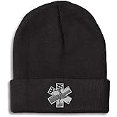 Custom Beanies for Men Paramedic A Skull Cap Winter Hats for Women Acrylic One Size