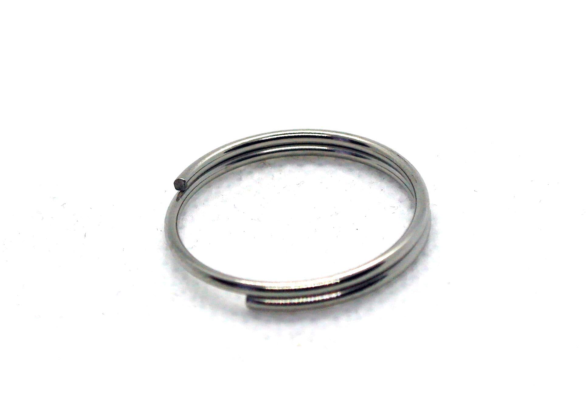 5 x Split Safety Rings A4 Stainless Steel 316 Marine Grade (1.5mm thick x 30mm outer d)