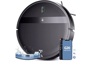 MANVINS Robot Vacuum and Mop Combo, WiFi/Alexa/APP/Bluetooth, Tangle-Free, 2-in-1 Mopping Robot Vacuums Cleaner, Self-Charging, Slim, Set Schedule, Robotic Vacuum for Home, Pet Hair, Carpets, Hard Floors