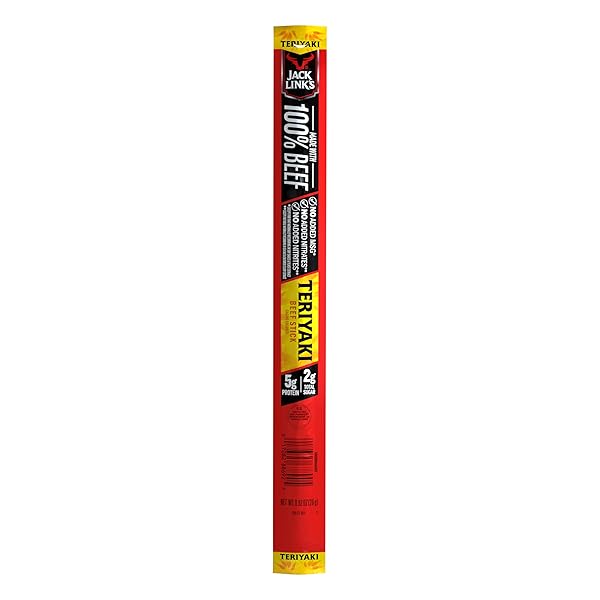 JACK LINK’S BEEF STICKS, TERIYAKI – PROTEIN SNACK,...