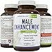 Potent Male Enhancement Supplement – Pure Maca + Tongkat Ali + Zinc – Increases Libido & Drive – Boosts Energy – Natural Testosterone Support – Premium Formula for Men – GMO Free – By Huntington Labs