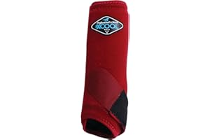 Professional's Choice 2XCOOL Sports Medicine Horse Boots | Protective & Breathable Design for Ultimate Comfort, Durability & Cooling in Active Horses | 2 Pack