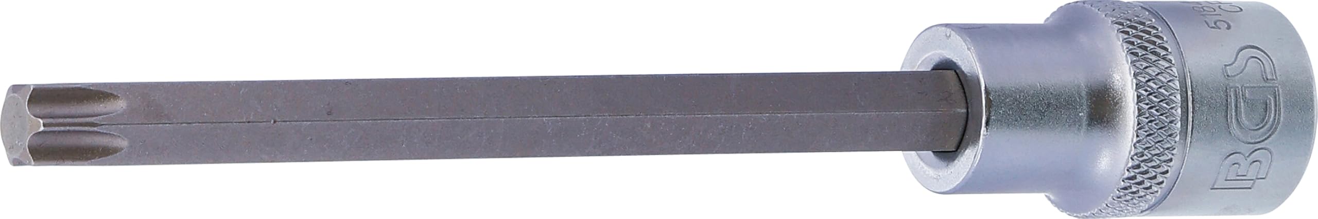 BGS 5184-T50 | Bit Socket | length 140 mm | 12.5 mm (1/2") Drive | T-Star (for Torx) T50