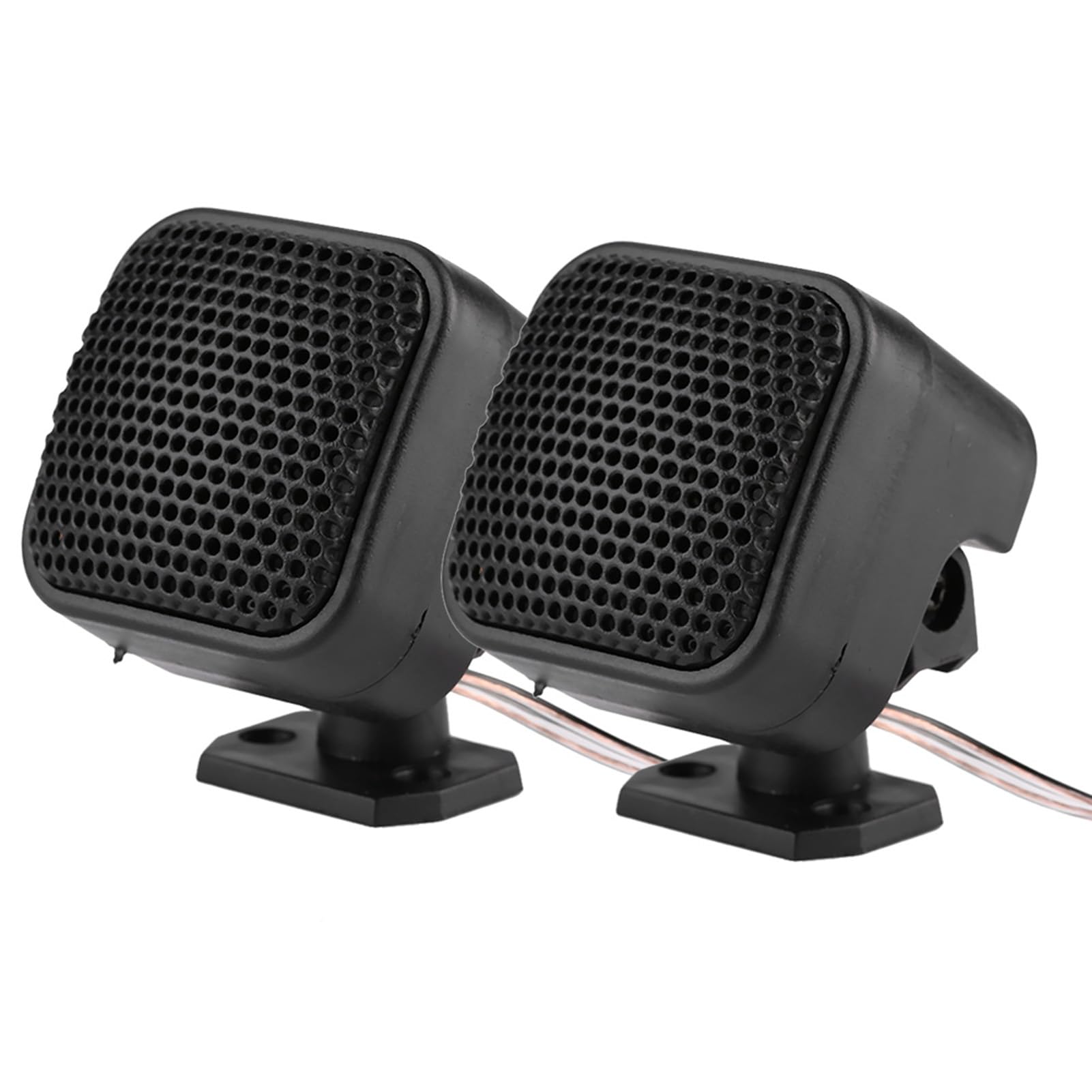 EBTOOLS Mtx Tweeters - Small Stereo Speakers - Car Tweeters,Car Small Square Speaker Loud Music Tweeter Loudspeaker 500W