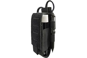 VIIDOO 2 Piece Upgrade Laser Cut 1000D Molle Torniquet Pouch, Tactical Medical Tourniquet Pouch Holster
