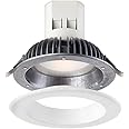 Designers Fountain EV608941WH27 Easy Up 6" 2700K Warm White 91 CRI Integrated LED Recessed Light with J-Box (No Can Needed), 1 Pack