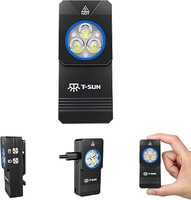 Tragbare Mini LED Arbeitsleuchte Schlüsselanhänger Taschenlampe (schwarz, 1 Stück)