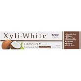 NOW Solutions, Xyliwhite&trade; Toothpaste Gel, Coconut Oil, 6.4 oz