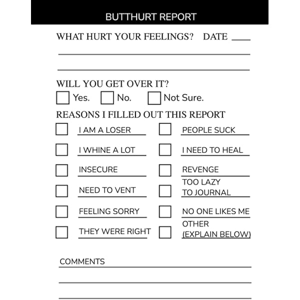 My Hurt Feelings Report File Book: Dawn, Fiera: Amazon.com: Books for Free Printable Hurt Feelings Report