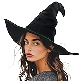 gagift world Witch Hat, 18IN Wizard Hat for Adults