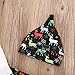 Baby My First Christmas Bodysuit and Deer Print Pants Outfit with Hat