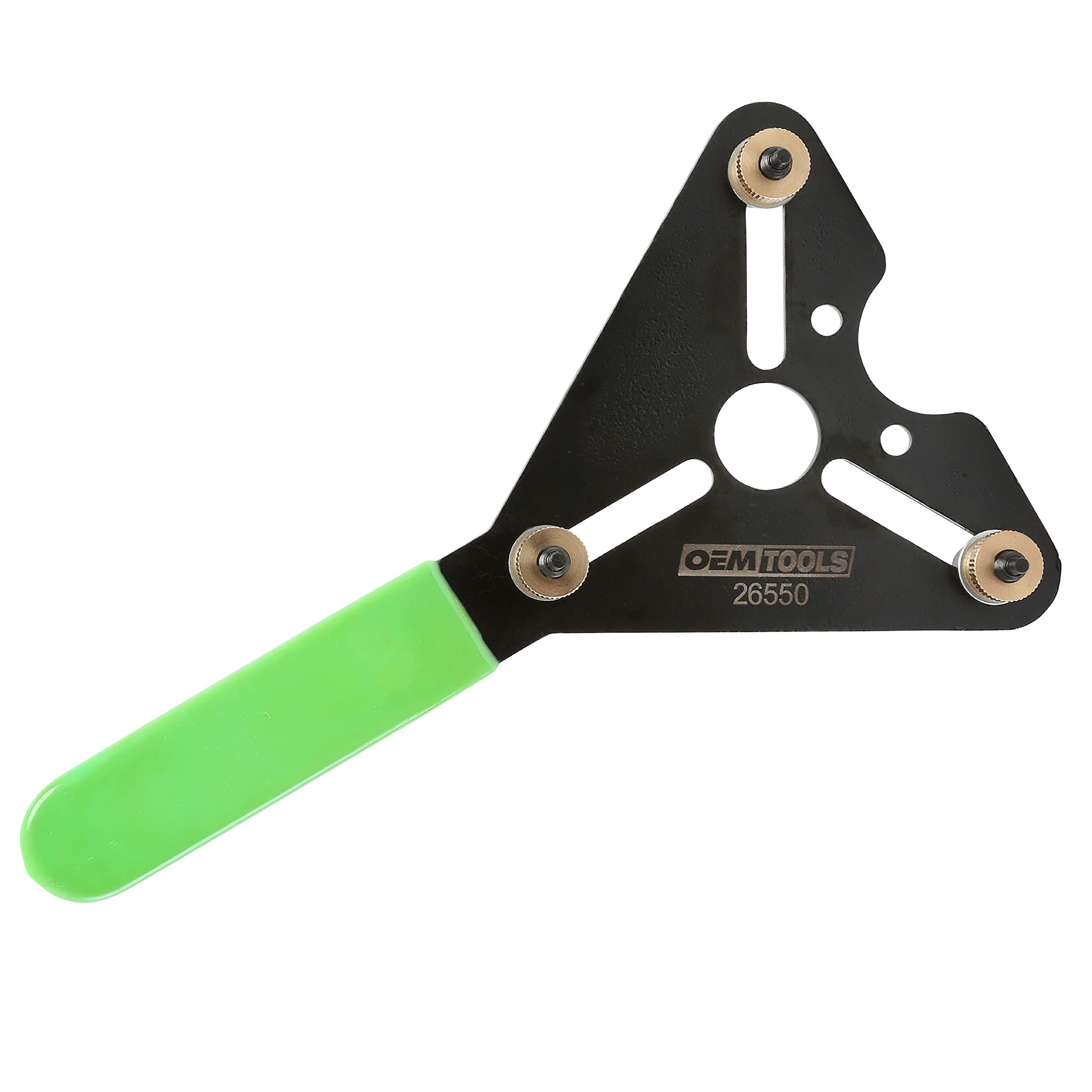 Photo 1 of OEMTOOLS 26550 A/C Clutch Holding Tool, Adjustable Pin, Fits Vehicles with 1/4”-20 Fan Clutch Mounting Bolts, Vehicle Air Conditioner Repair Clutch Installation and Removal