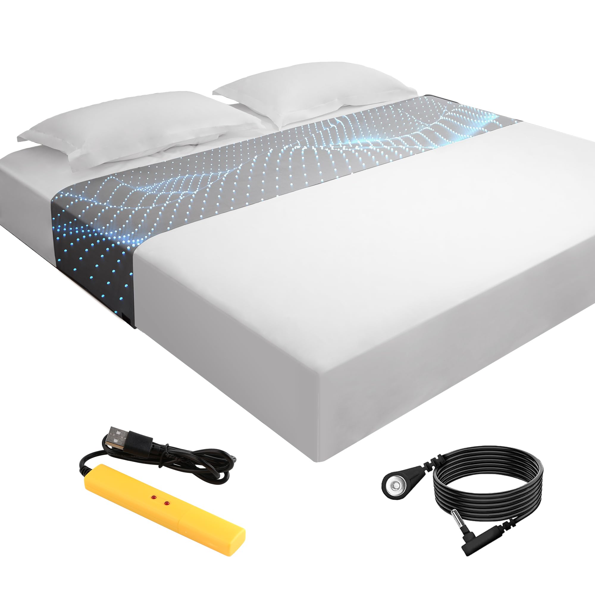 Grounding Sheet for Bed 90% Organic Cotton+10% Pure