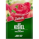 Delecta Kisiel Smak Malinowy Raspberry Soft Jelly Mix 58g (5-Pack)