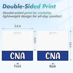 Besoar 5 Pack CNA Badge Buddy Card Holder