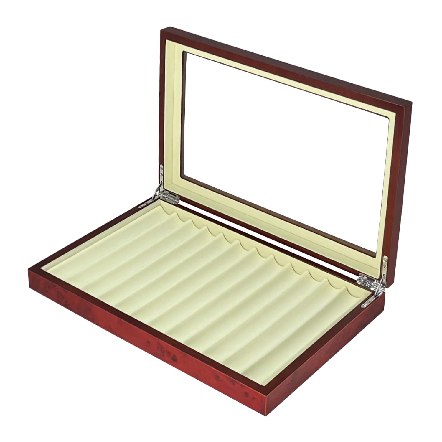 MaestroRelojero Fountain Pen vitrine for 12 Cherry