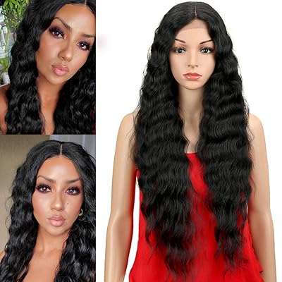 30 Inch Long Wavy Lace Front Wig for Black Women Australia Ubuy