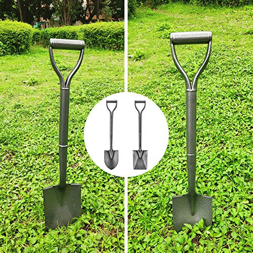 image for Z & G D-Handle Garden Shovel Mini Trunk Digging Spade Shovel with Roun