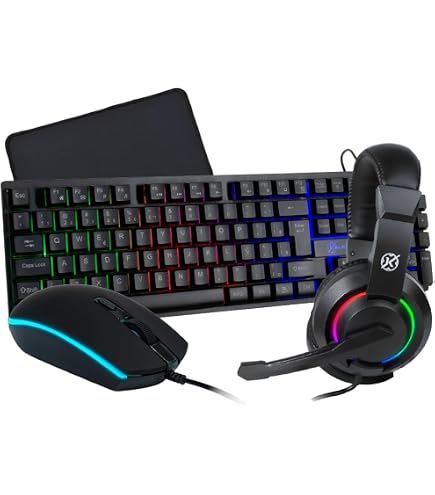 ELG CGWZ41 - Combo Gamer Teclado ABNT2 + Headset Gamer com