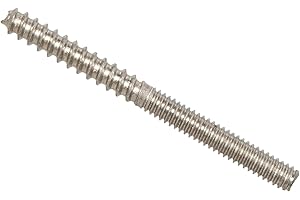 The Hillman Group 44952 3/8-16 x 3-Inch Stainless Steel Hanger Bolts, 6-Pack