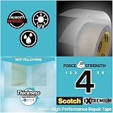 ScotchBlue Scotch Extremium Invisible Duct Tape 20 m x 48 mm Transparent view 8