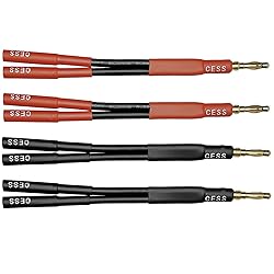 CNCESS CESS-142x4 Banana Plug Splitter 2-in 1-Out