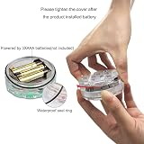 Anziner 2 Pack Submersible LED Lights RGB 16 Colors Waterproof IP68 Remote view 6