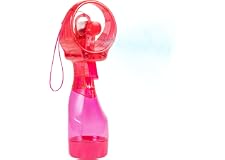 O2COOL Deluxe Handheld Misting Fan Review: Portable Battery Powered Cooling for Summer