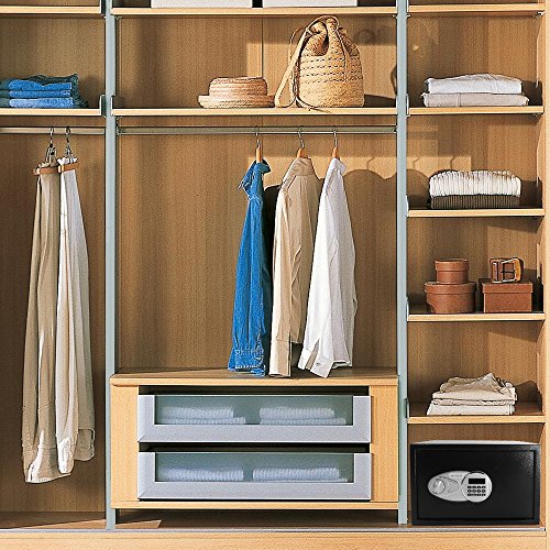 image for ROVSUN Digital Security Safe Box 1.0 Cubic Feet Electronic Cabinet wit