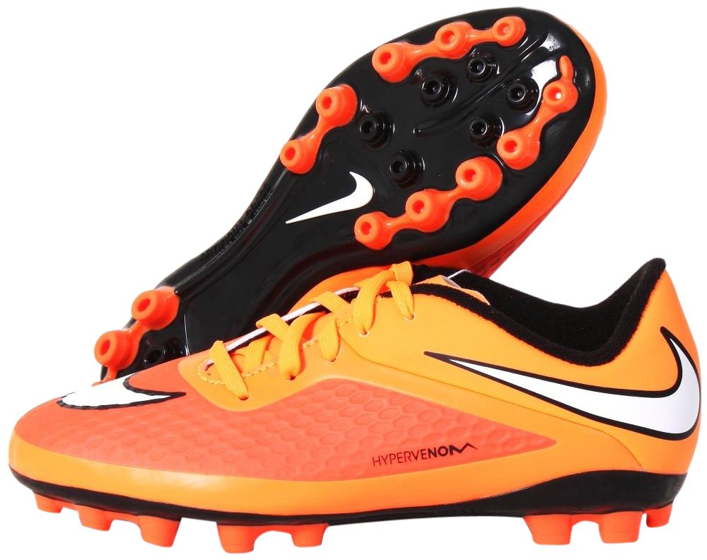 botas nike naranjas