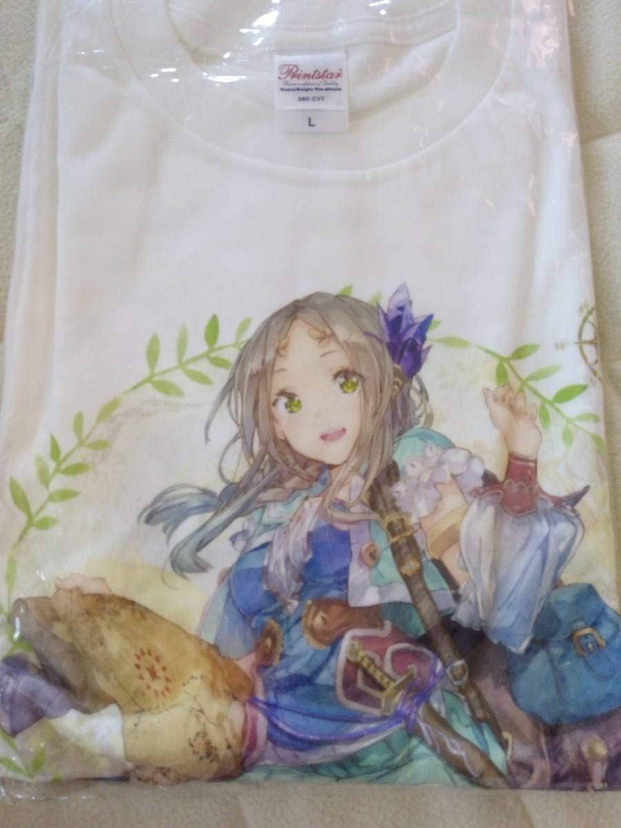 Amazon Co Jp フィリスのアトリエ 不思議な旅の錬金術士 フィリス ミストルート フルカラーtシャツ Lサイズ C92 アトリエシリーズ 服 ファッション小物