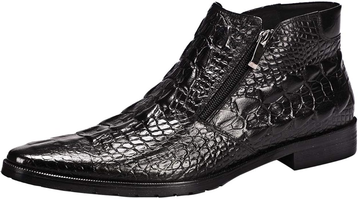 patent leather dress boots