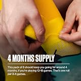 SPORTTAPE 6 Rolls Cohesive Bandage 5cm x 4.5m Mixed Colours Vet Wrap view 3