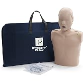 PRESTAN CPR Training Manikin, Single Child, Medium Tone | Improve age-appropriate CPR technique with child anatomy and visible compression-rate feedback for instructor-led practice.