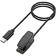 Oumida USB C Charger Charging Clip for Garmin Approach S20/G10/Vivomove/Lily/Forerunner 235/35/64/230/630/645/645 Music Replacement Charging Cable Data Cable 3.3FT (100cm)