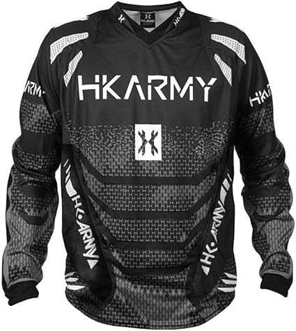 black paintball jersey