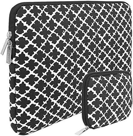 Laptop Sleeve Case,Armor Wear 17 17.3-Inch Laptop Briefcase Canvas Fabric Protective Sleeve Case With Accessory Sleeve Case for 17 17.3-Inch Laptop,Chromebook,Ultrabook,Macbook,Netbook,Classic Black