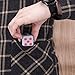 Omaky Fidget Cube Relieves Stress and Anxiety for Children and Adults Attention Toy, Gray Red